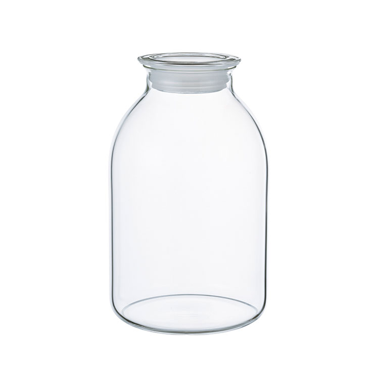 ハリオ ガラスのある生活 ガラスの手仕事保存びん クリア 2000ml HARIO