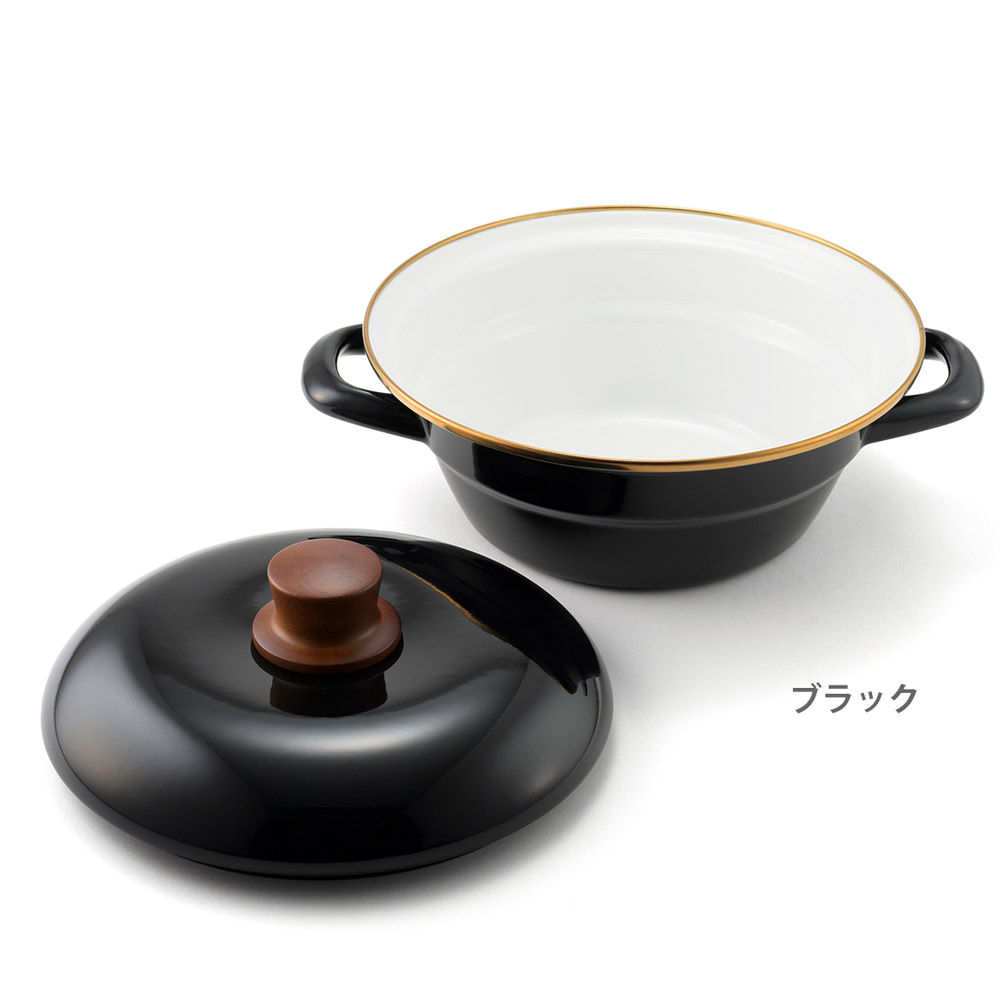 新品 ホーロー鍋（コスモス）の通販 by Ribbon's shop｜ラクマ