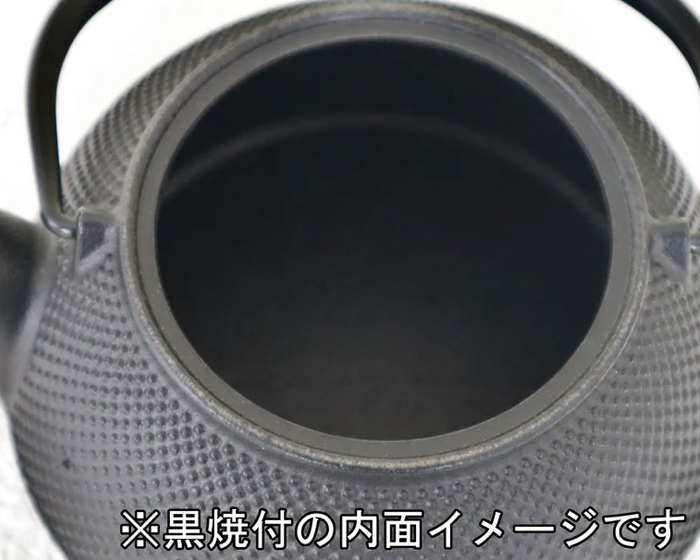 岩鋳（IWACHU） 鉄瓶兼用急須 5型 新アラレ IH対応 茶こし付き 12822