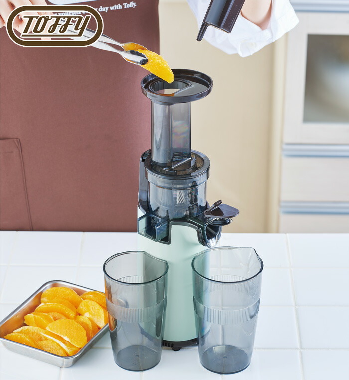 LADONNA MINI SLOW JUICER コンパクト Toffy トフィー ミニスロージューサー K-BD4 全2色 LADONNA ラドンナ