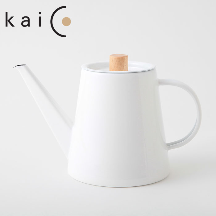Kaico（カイコ） ドリップケトル 1.3L IH対応 K-017 ホーローケトル
