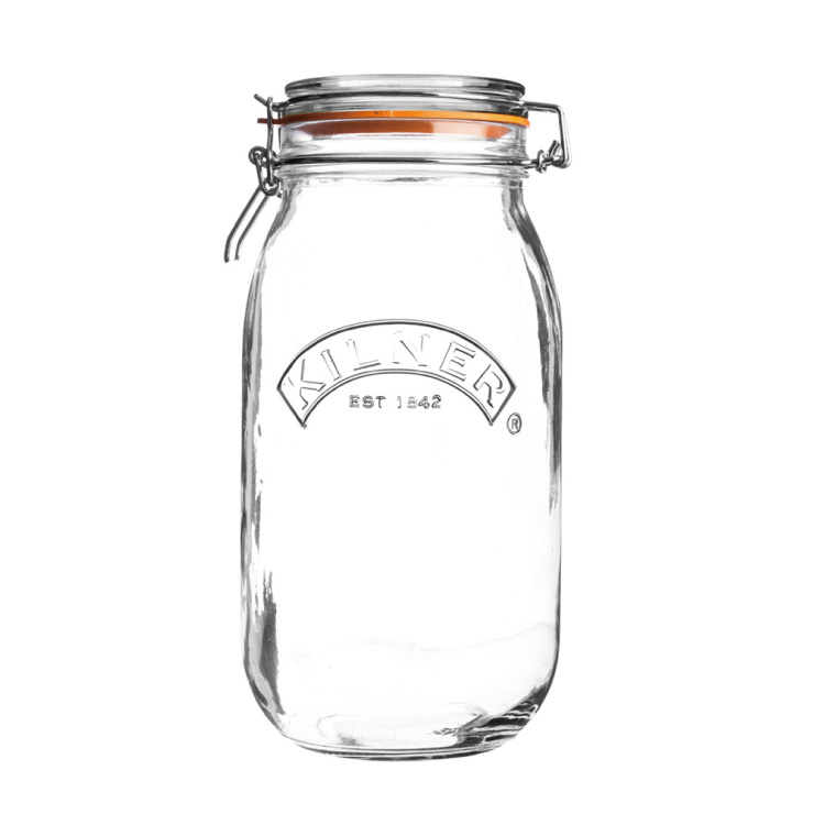 キルナー ラウンド クリップトップジャー 3L 38-2100-00 KILNER ROUND CLIPTOP JAR　ガラス瓶 保存容器 瓶 容器 ガラス キッチンツール｜cooking-clocca｜02