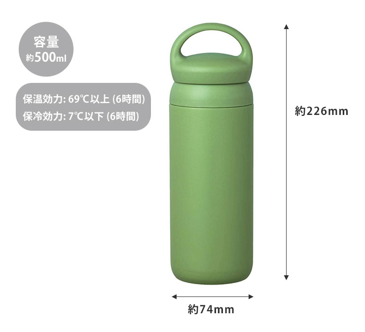 KINTO キントー デイオフタンブラー 500ml KINTO 水筒