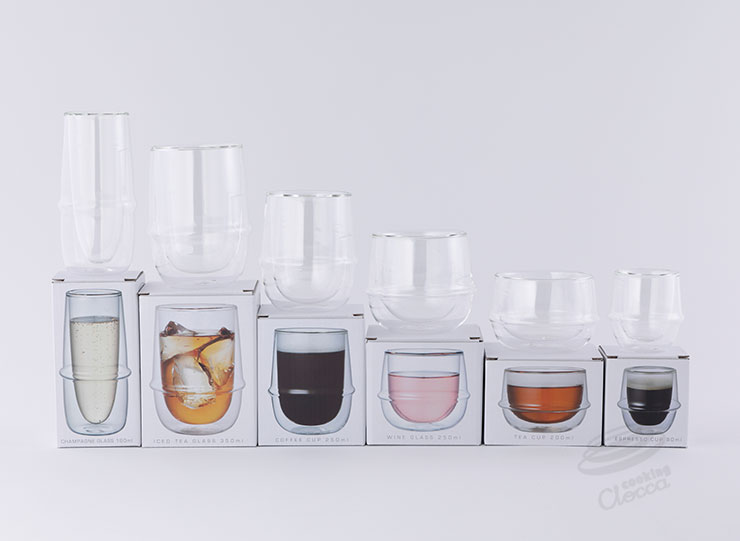 ユニークなデザインのダブルウォールカップシリーズ