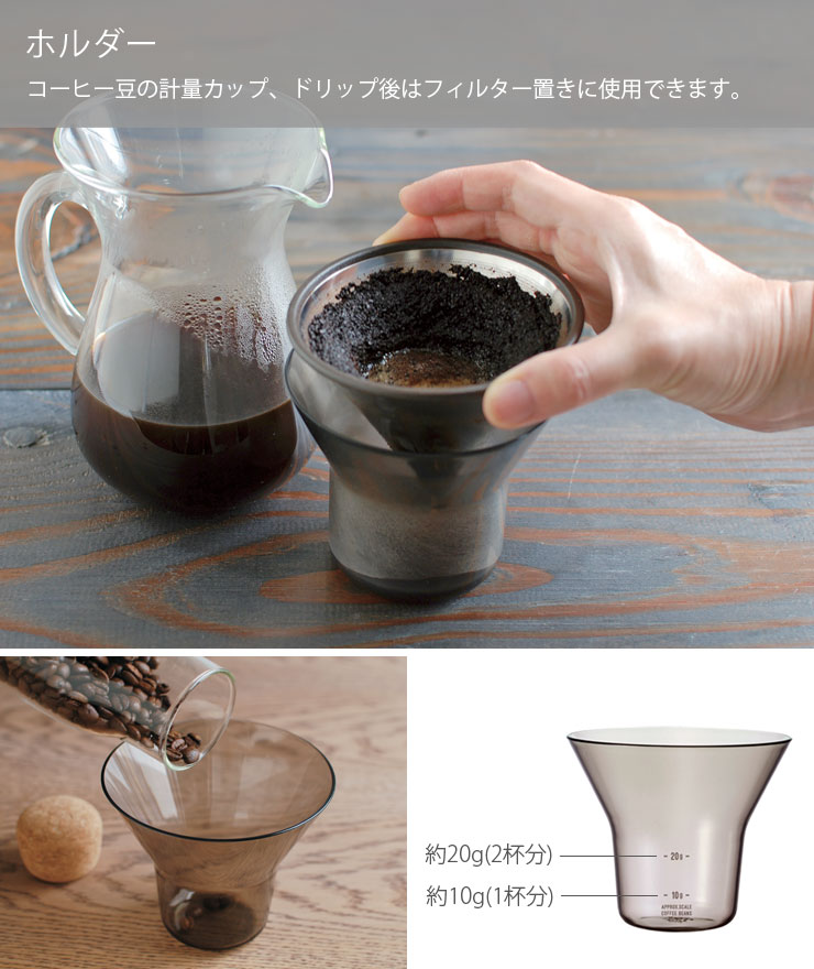 キントー SCS コーヒーカラフェセット 4cups ステンレス 27621 KINTO