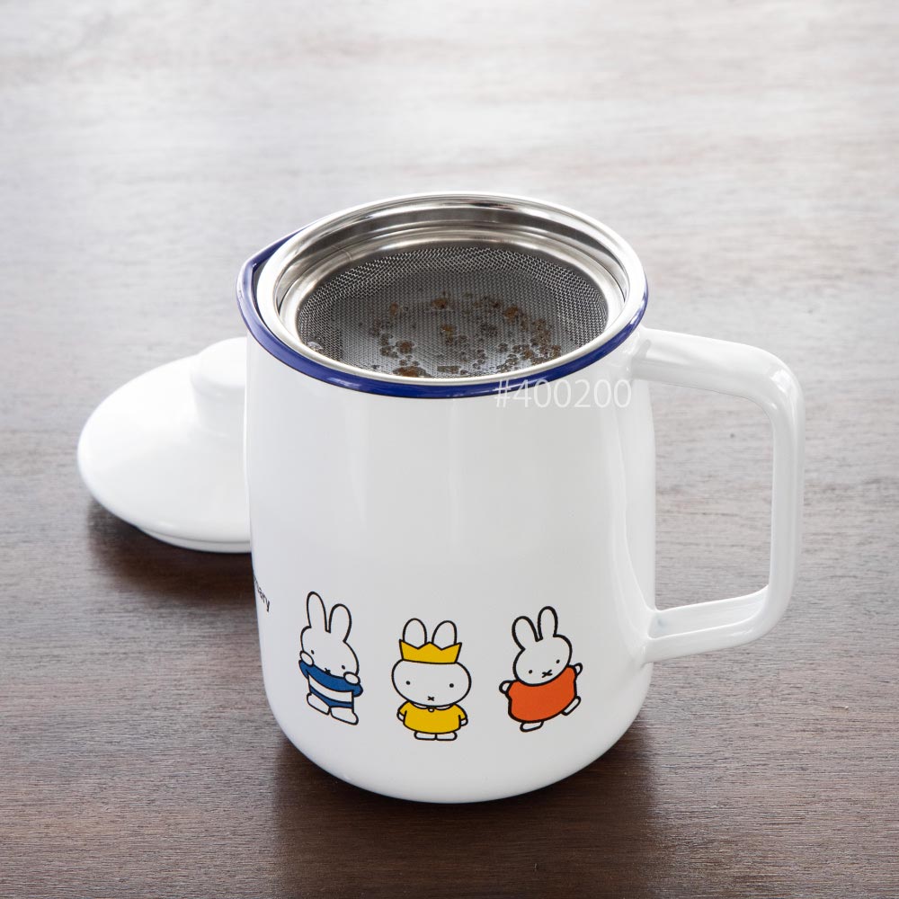 ミッフィー 70周年 ホーロー オイルポット 350ml ステンレスフィルター