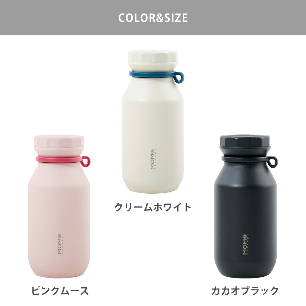 waterdrop ジョコビッチモデル　限定品　600ml サーモボトル（600ml・1L・1.4L）｜ノバク・ジョコビッチ限定