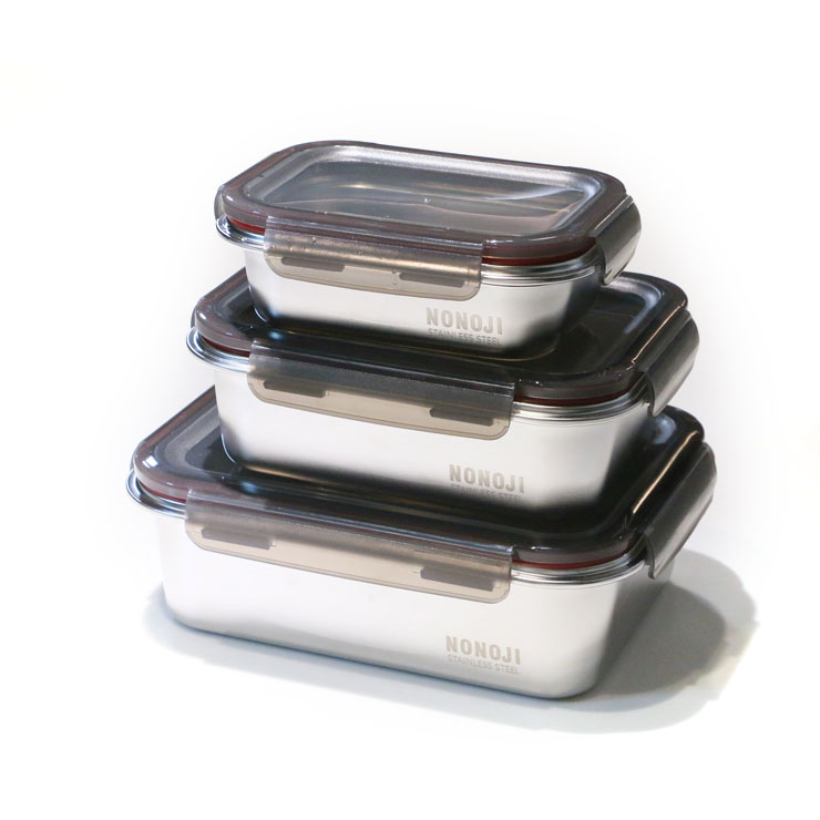 ののじ マジックコンテナ SML 3個セット NONOJI 保存容器 フード