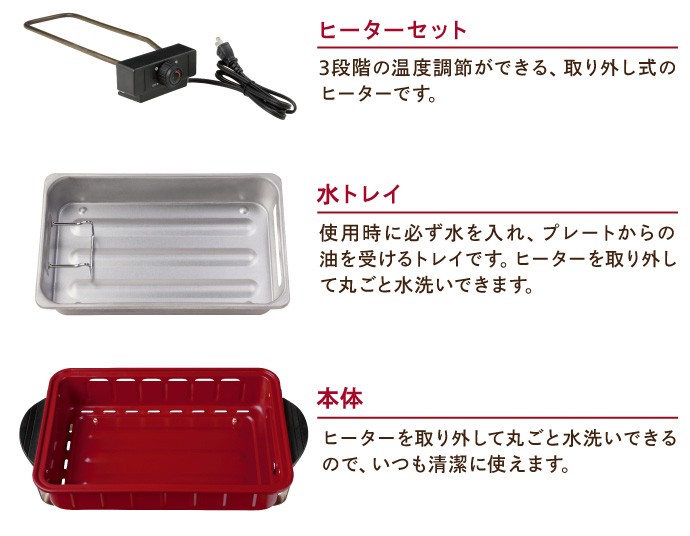 レコルト ホームバーベキュー ホットプレート ベーシックセット BBQ