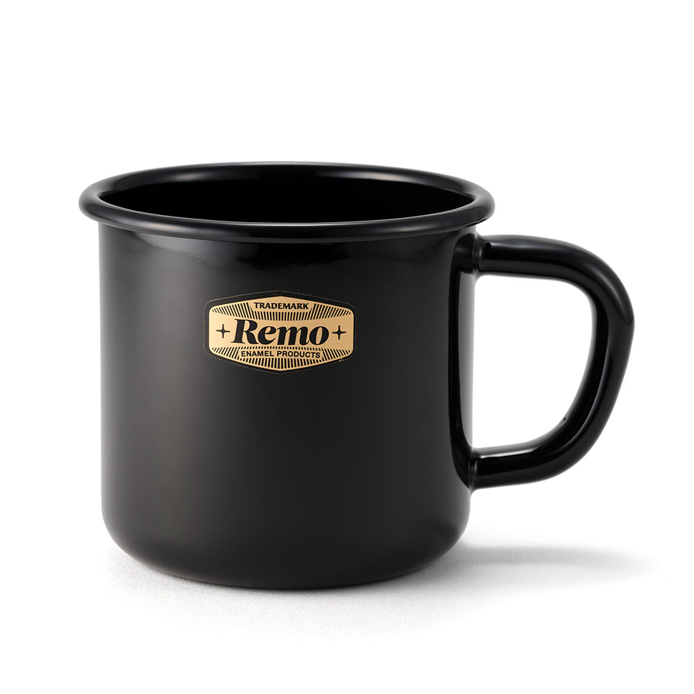 富士ホーロー 7cm マグ ブラック Remo レモ RM-7MG コップ マグカップ