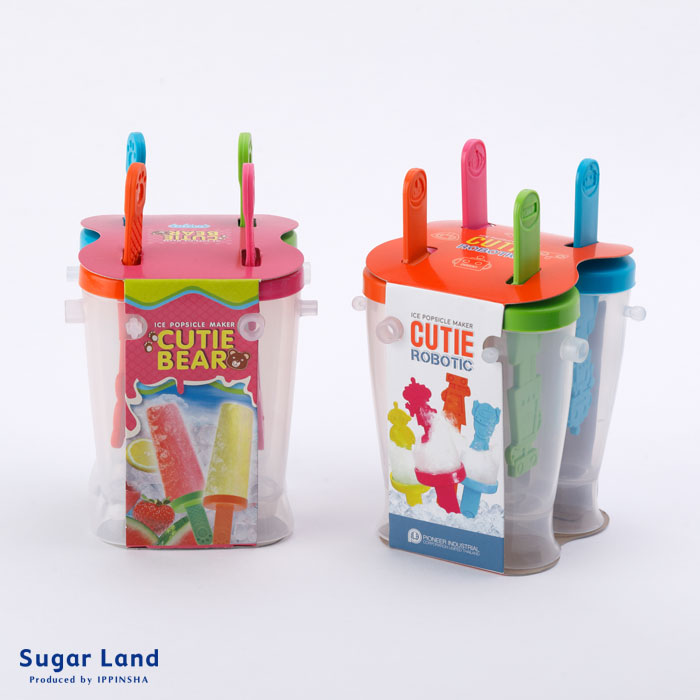 アイスキャンディメーカー 4本,逸品社,シュガーランド