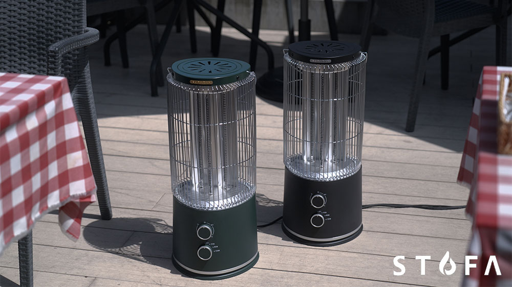 STUFA SOTODAN 遠赤外線ヒーター STU-1201A インターセントラル 防水