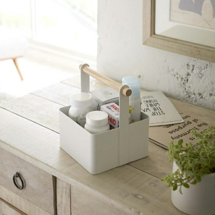 tosca（山崎実業） tosca トスカ ツールボックスS ホワイト 2313 山崎