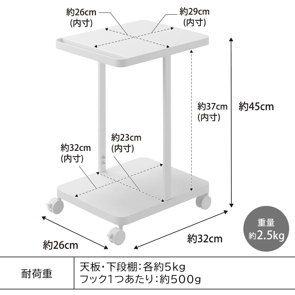 ハンドル付きで動かしやすい