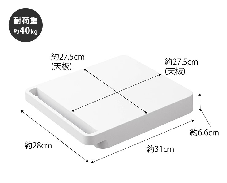 耐荷重約40kg