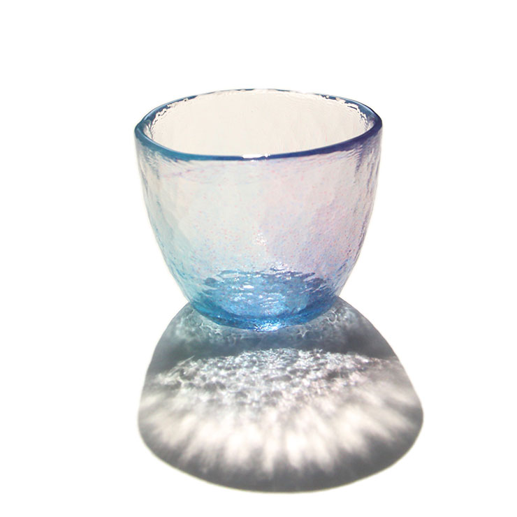 藍花 空のいろどり グラス 165ml 江戸硝子 タンブラー ガラス コップ