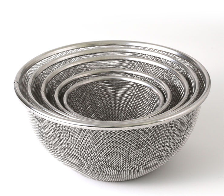プレッセンス 基本のざる 深型 13cm 12メッシュ 18-8ステンレス