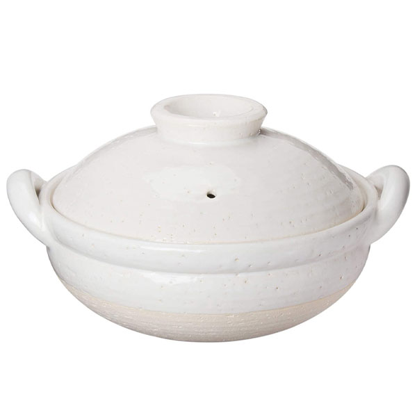 長谷園 ヘルシー蒸し鍋 中 27cm 白 AZW-23 黒 AZW-22 長谷製陶 卓上鍋