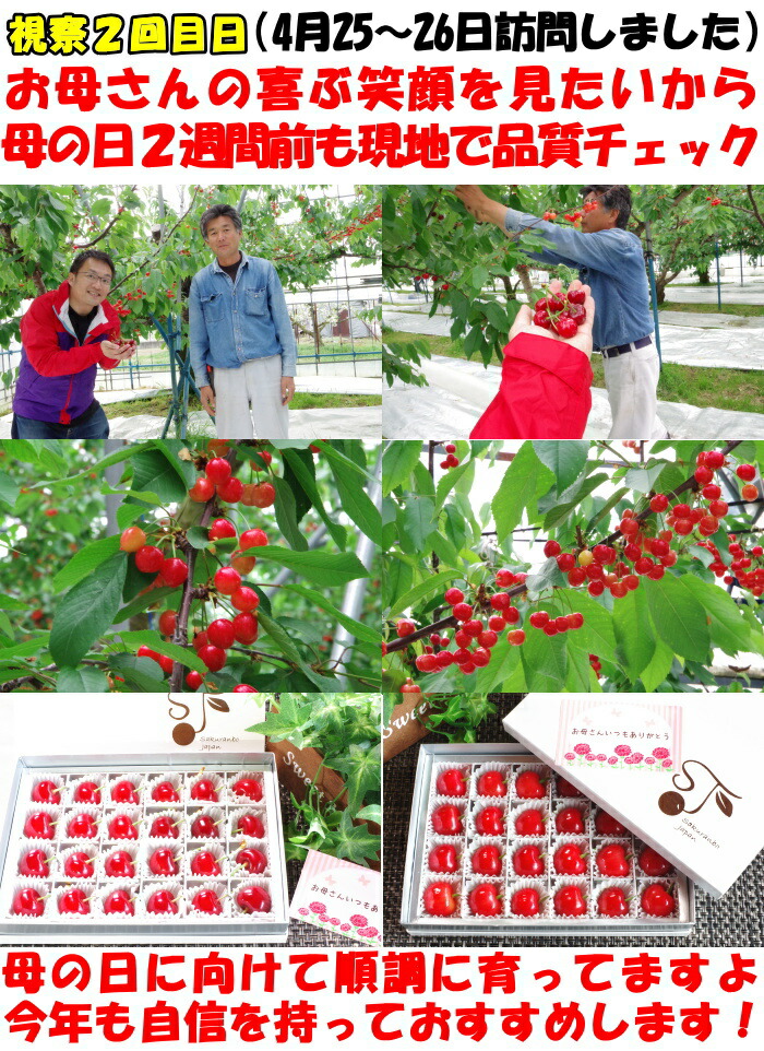 山形母の日直前取材