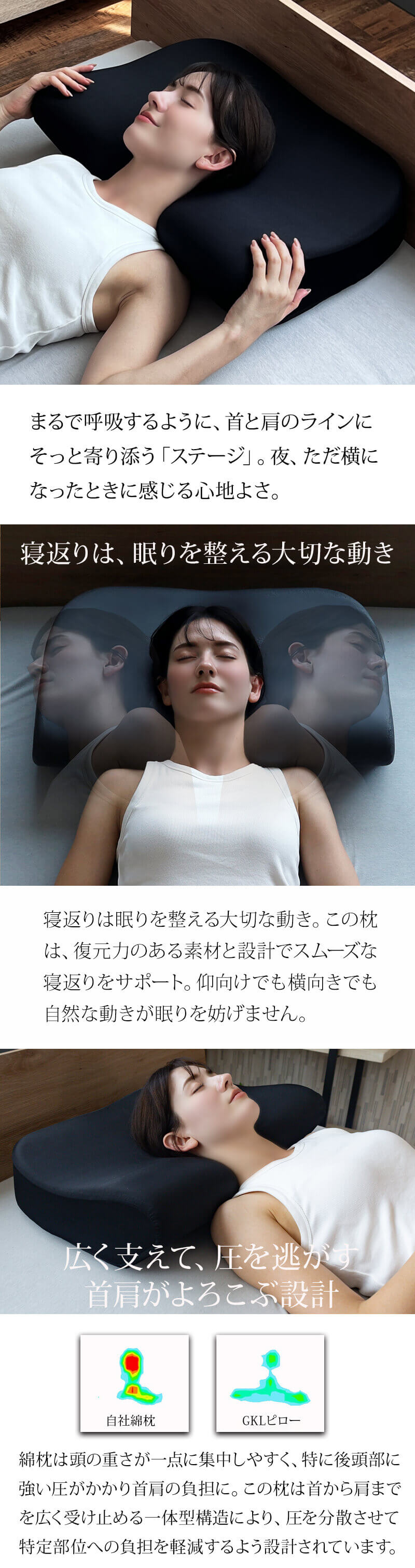 磁気枕 肩こり 首こり 枕 まくら マクラ 血流改善 GKLマグネティック