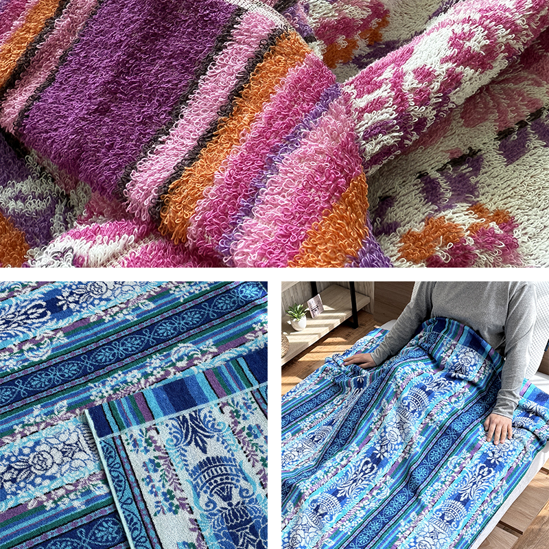 今治タオル（imabari towel） タオルケット シングルサイズ 多色使い