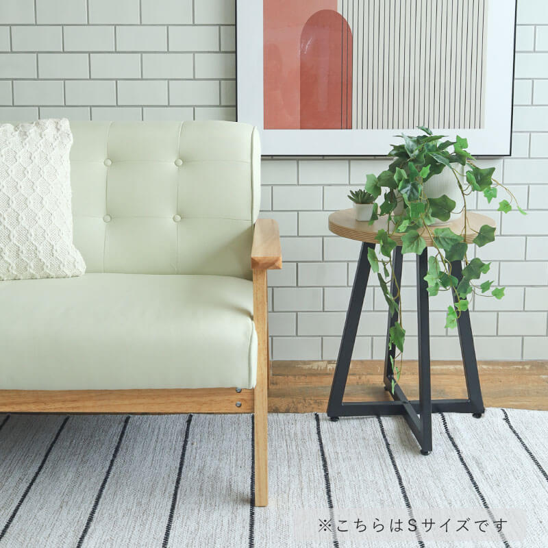 ラウンドサイドテーブル Mサイズ サイドテーブル ナイトテーブル 北欧 北欧インテリア 花台 パソコン置き テーブル |  | 04