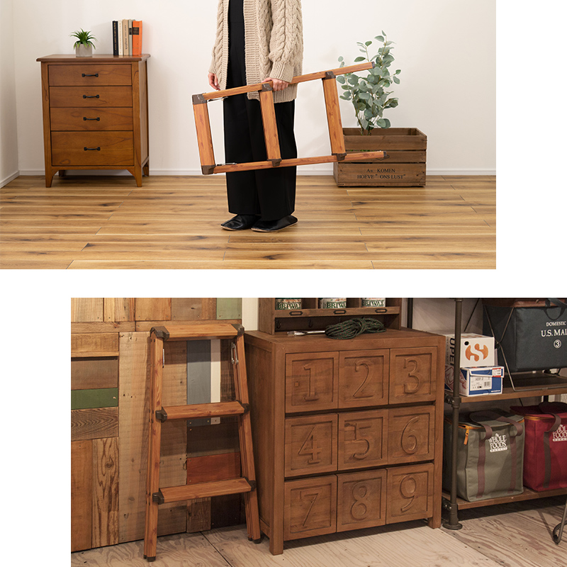 脚立 Sintegrer サンテグレ 脚立 1段 木目調 おしゃれ アルミ製 軽い 軽量 丈夫 ナチュラルカラー インテリア 洗車台 足場 ステップ はしご 滑り止め コンパクト | ブランド登録なし | 01