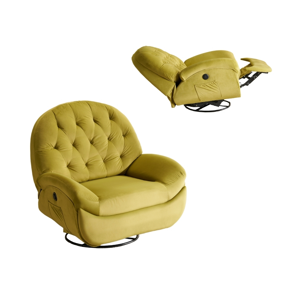 電動1人掛けソファー リクライニングチェア 270度回転 背調節105-165 電動1人掛けソファー リクライニングチェア 270度回転 背調節105-165