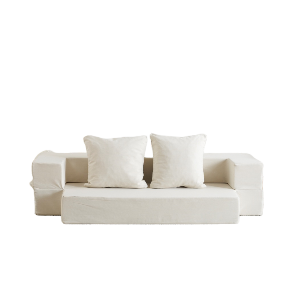 BTM 【新作セール】ソファベッド フロアソファー 二人掛け 2人掛けロー