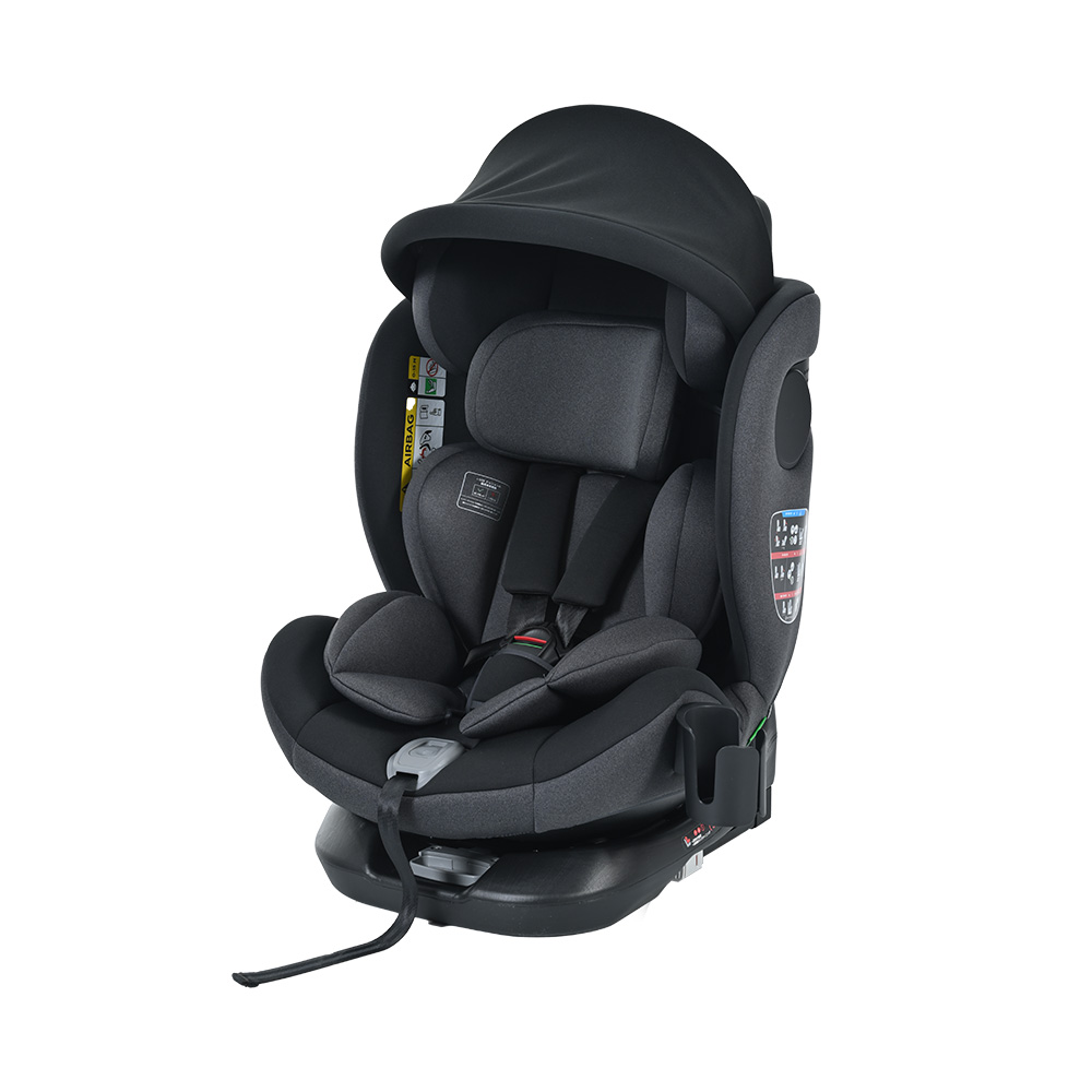 チャイルドシート 新生児 ISOFIX R129適合 0歳〜12歳 360度回転式 40