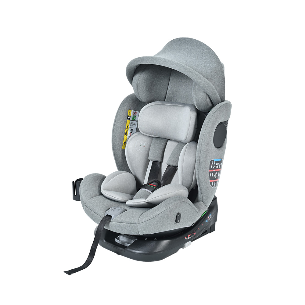 チャイルドシート 新生児 ISOFIX R129適合 0歳〜12歳 360度回転式 40