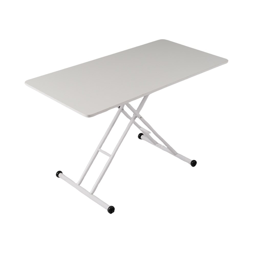 昇降式テーブル 折りたたみ テーブル ローテーブル 幅120cm ガス圧昇降