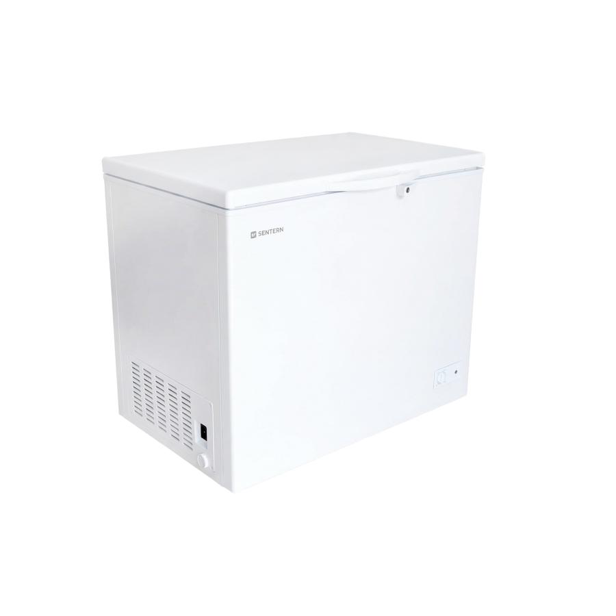 250L】冷凍庫 鍵付き 家庭用 業務用ノンフロン チェストフリーザー 上