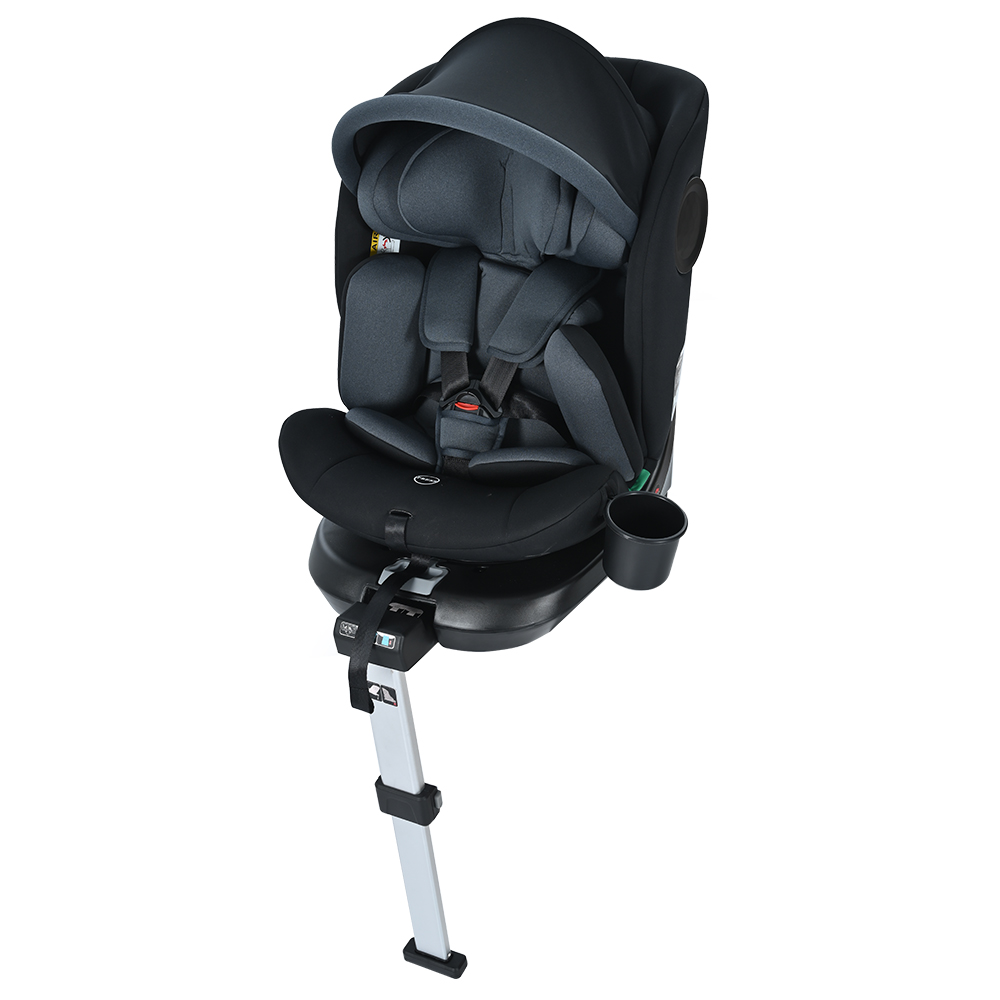 【ボーナスストアPlus+5%】チャイルドシート 新生児 ISOFIX 0歳〜12歳 360度回転式 40〜150cm ジュニアシート 調節可能 洗える キャノピー付き ベビーシート ド｜coomo-jp｜02