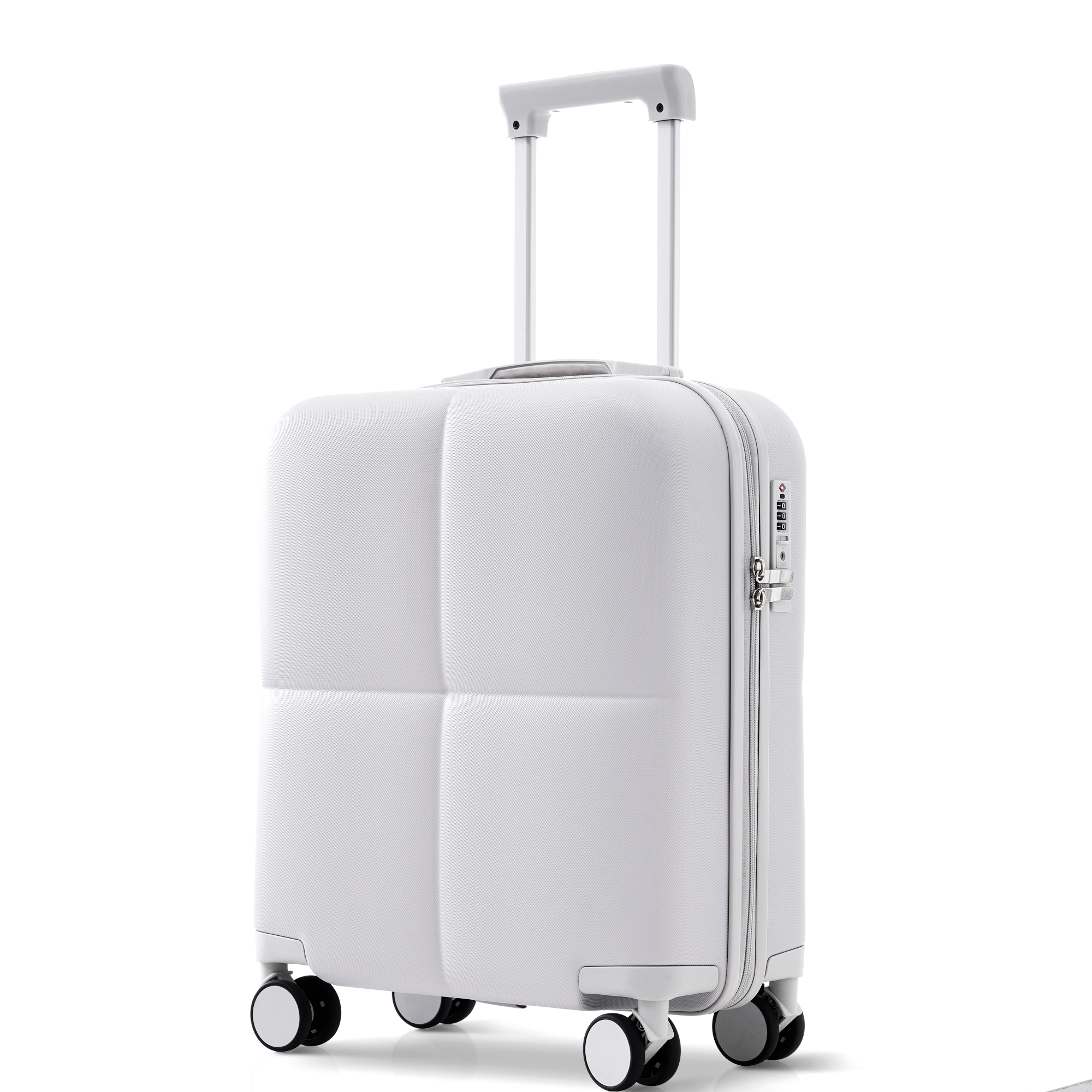 キャリーケース 白 Sサイズ 爆買WEEK☆全品5%OFFクーポン実施中／スーツケース Sサイズ 機内