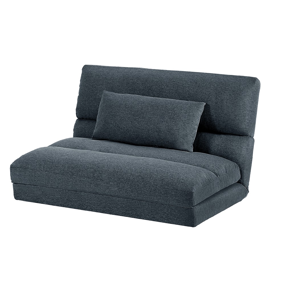 ソファーベッド 折りたたみ 2人掛け 3way 幅103cm 5段階リクライニング