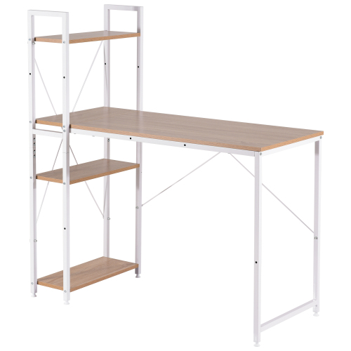 爆買WEEK☆全品5%OFFクーポン実施中／パソコンデスク シンプル 幅110CM