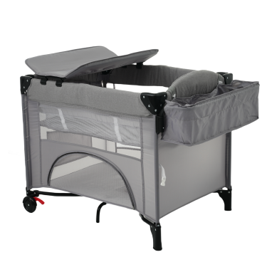 プレイヤード ベビーサークル 折りたたみ 添い寝ベッド おむつ替え  