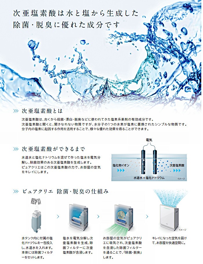 新品 未開封 HITACHI 次亜塩素酸加湿器 HLF-Z5000 ピュアクリア Amazon.co.jp: 日立 次亜塩素酸加湿器 ピュアクリエ HLF-Z5000