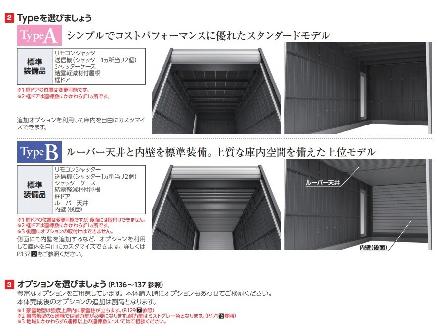 納期2ヶ月〜】イナバガレージ アルシア 2連棟 DR-3157HYA-2 豪雪地型