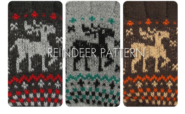 ノルディック柄(雪柄)の画像