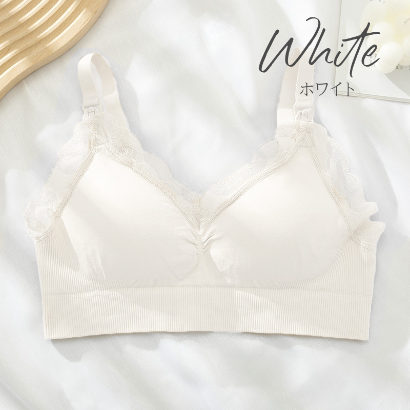 授乳 ブラ ブラジャー マタニティ 下着 インナー ノンワイヤー ストレスフリー 授乳用 産後 ナイトブラ |  | 07