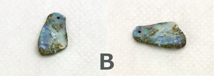 ボルダーオパールルース　オーストラリア産　１０月誕生石　天然石　パワーストーン　遊色効果 |  | 02