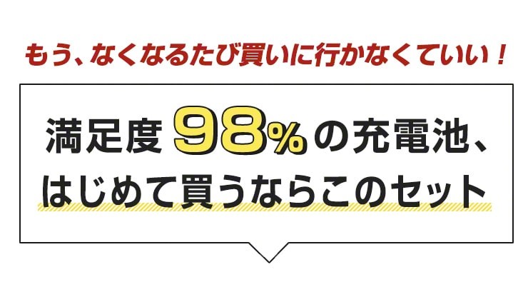 累計販売数520万本 充電池 乾電池 充電器 セット 単4形 8本 ケース付 ニッケル水素対応 防災セット USB 単3形 兼用 充電式 電池  enevolt 車中泊グッズ 割り引き