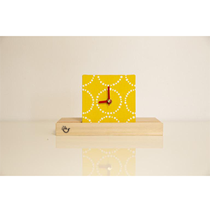 時計 置き時計 おしゃれ デジタル アンティーク 木製 OYAKO’CLOCK Cloth 厚さ0.8cm×横10cm×高さ10cm | 