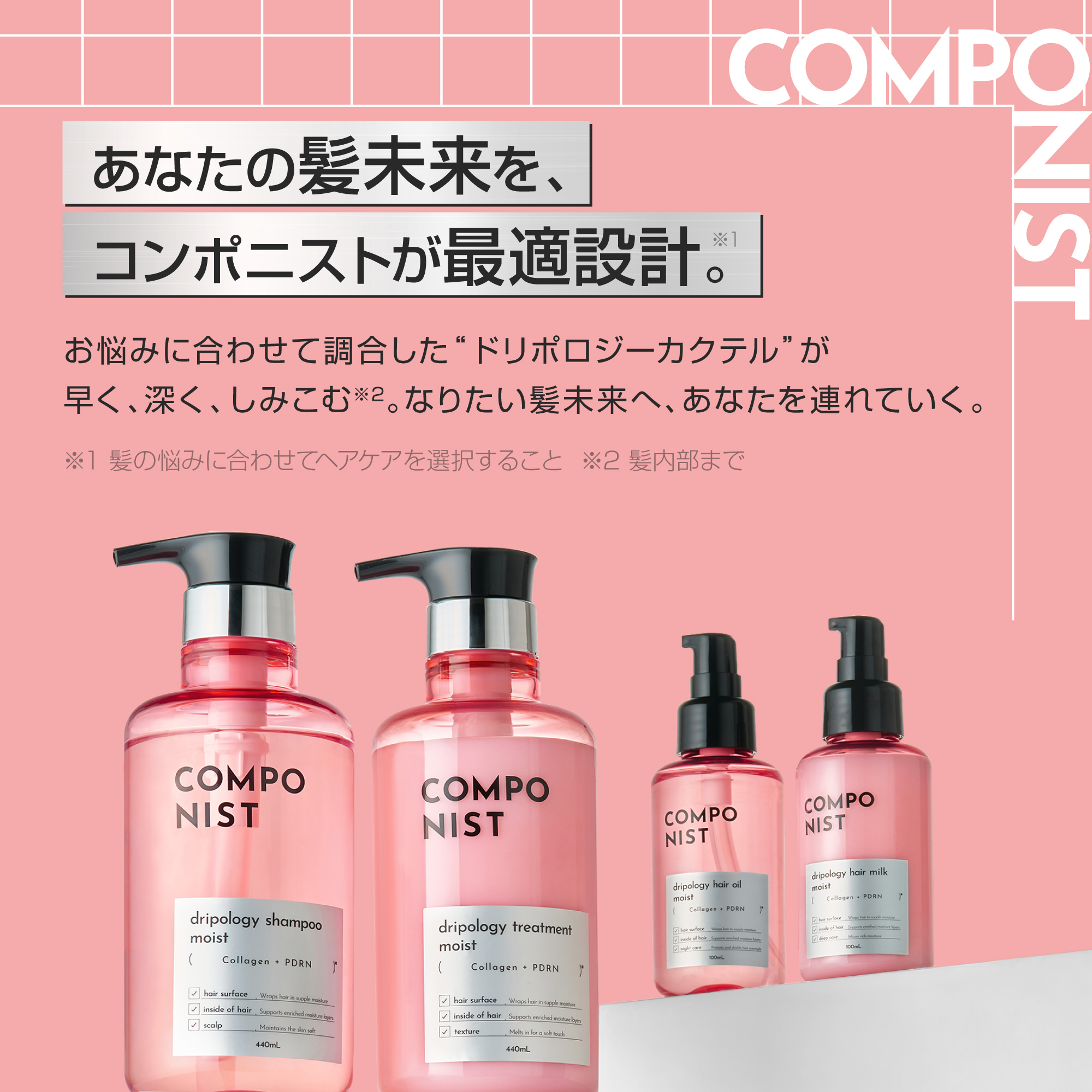 COMPONIST（コンポニスト） ドリポロジーシャンプー＆ヘア