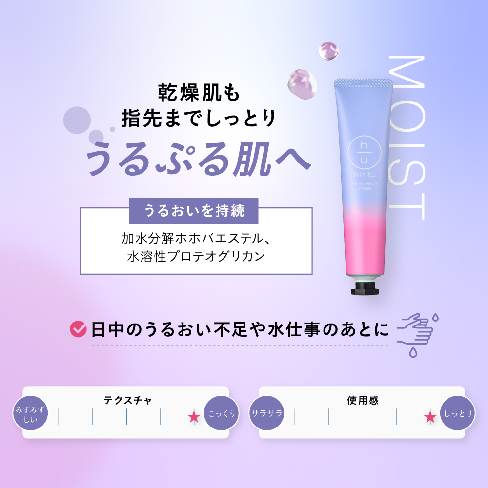 ヒリツ バランスケアハンドセラム オーロラ スムース モイスト | hiritu | 12