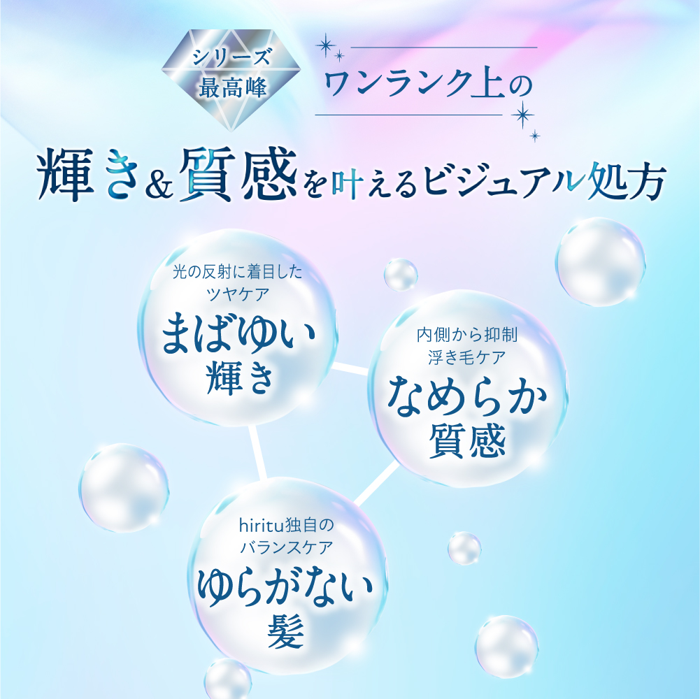 ヒリツ　バランスリペアヘアオイル／ヘアミルク　オーロラ | hiritu | 12