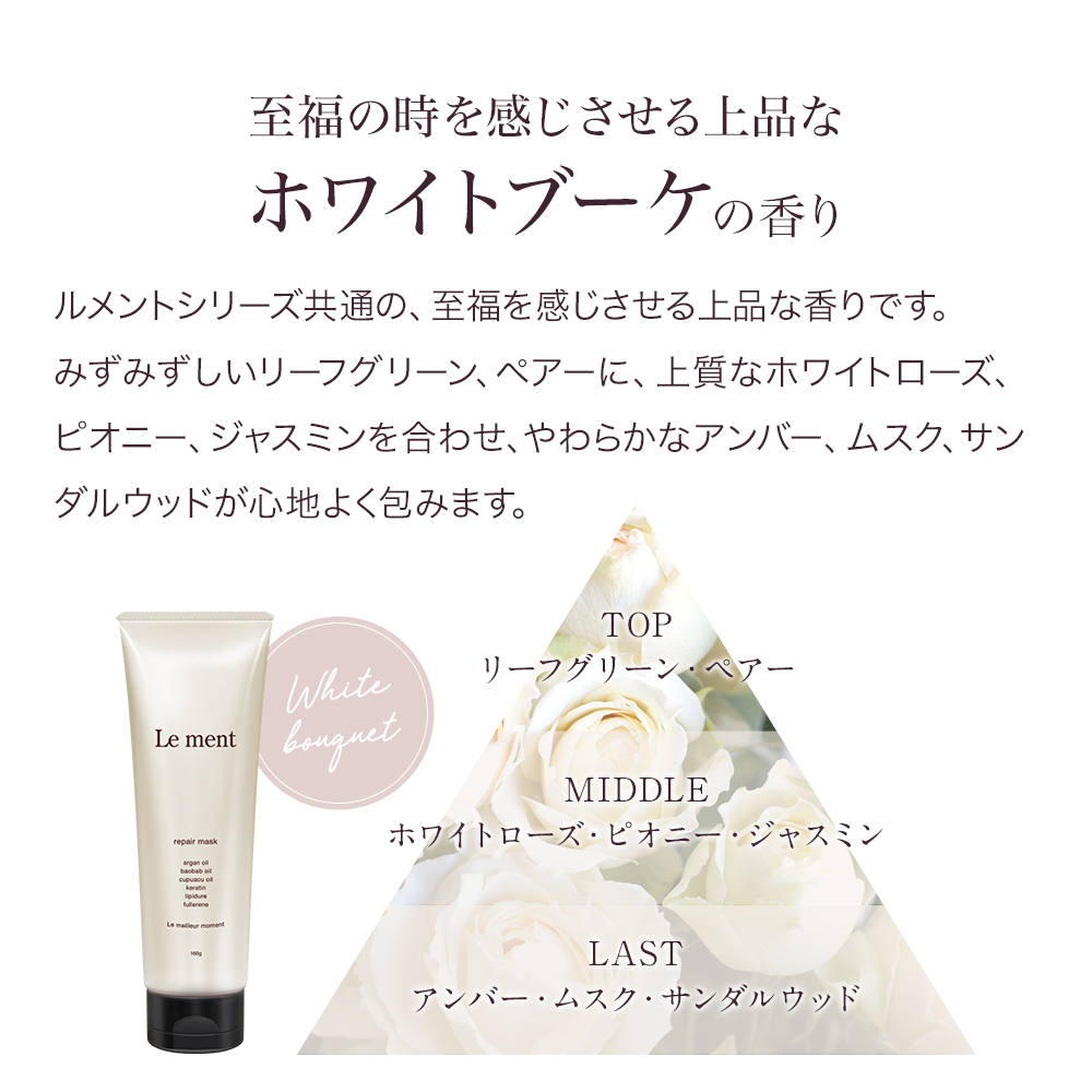 Le ment ment(ルメント) リペア マスク [ホワイトティー