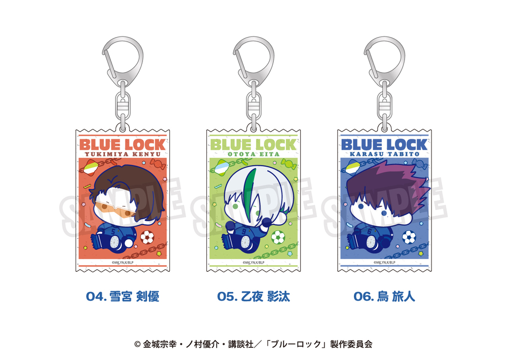 ブルーロック ラメアクリルキーホルダー アニメ グッズ かわいい